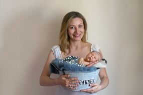 Фотосессия новорожденного - домашняя съёмка. По пакту - NEWBORN SWEET (Сладкий)